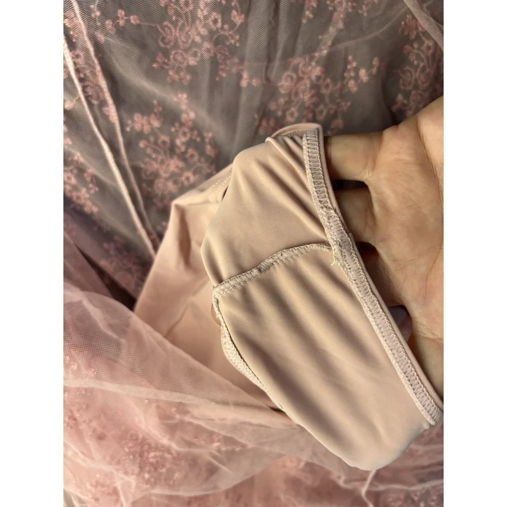 Weismann Dance Costume Ballet Outfit TuTu Womens Adult SA Pink Matching Hair Pin - Picture 6 of 13